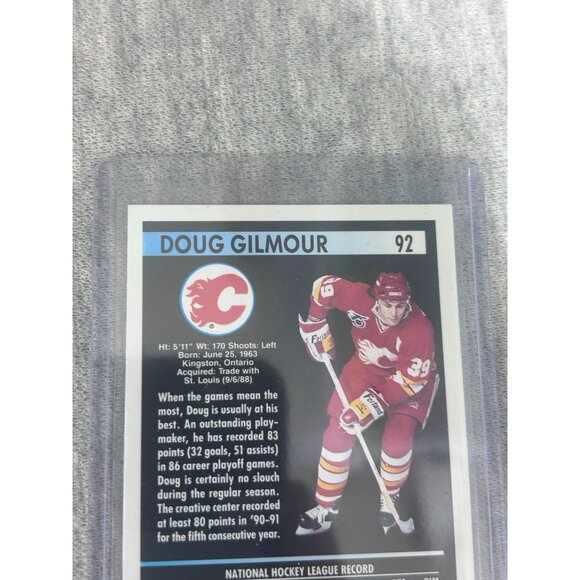 Doug Gilmer 1991-92 Pinnacle Card #92 - Picture 9 of 9